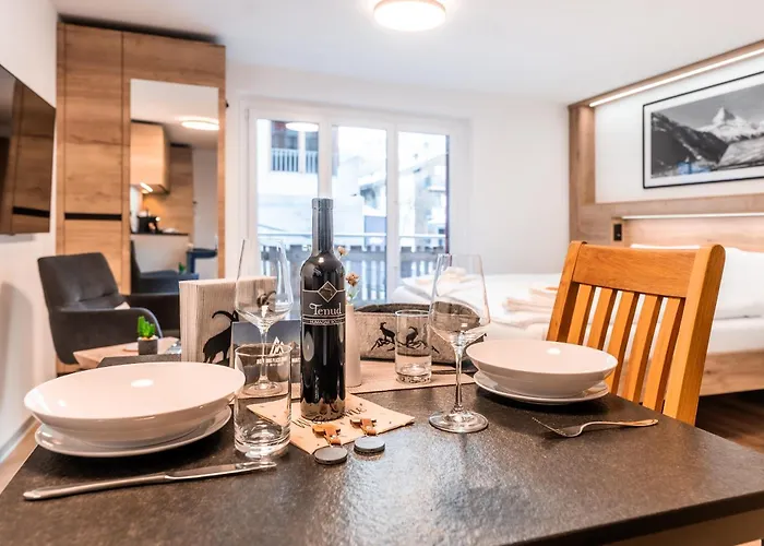 Appartamento Enzian - Matterhorn Sicht Bei Der Bergbahn Inspiringplaceszermatt