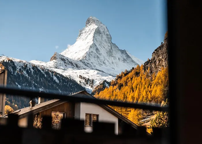 Appartamento Enzian - Matterhorn Sicht Bei Der Bergbahn Inspiringplaceszermatt