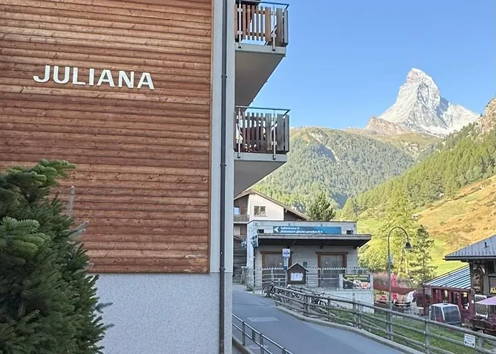 Enzian - Matterhorn Sicht Bei Der Bergbahn Inspiringplaceszermatt 公寓 *